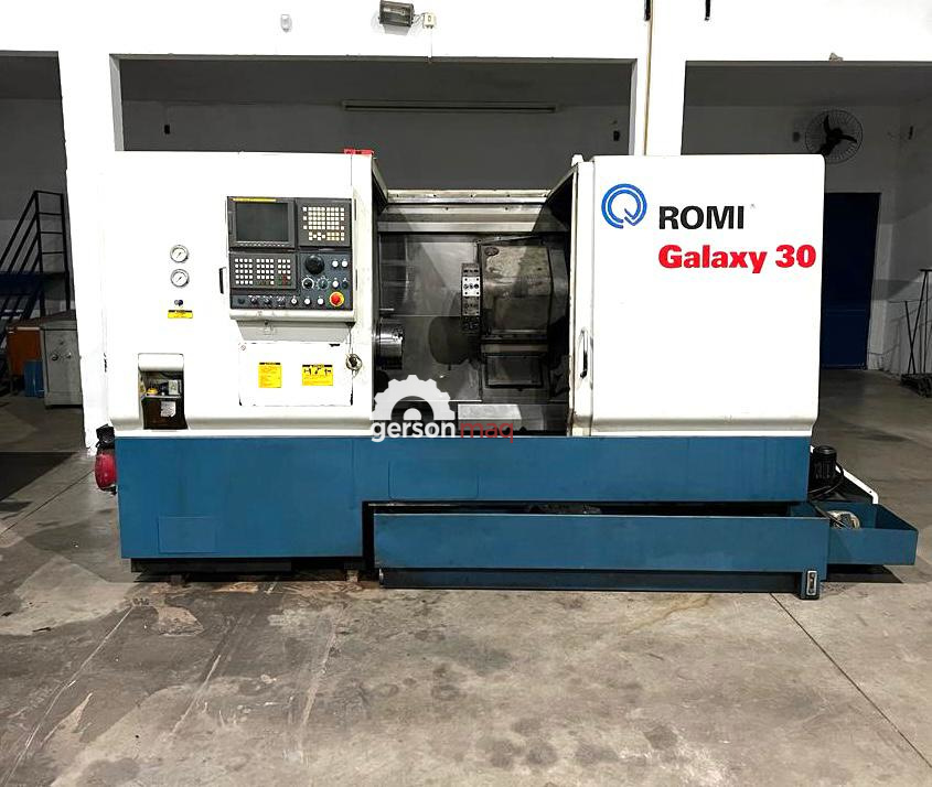 TORNO CNC ROMI GALAXY 30 ANO 2005